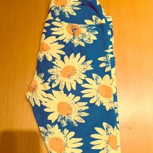 🍂OS LuLaRoe sunflower leggings🍂